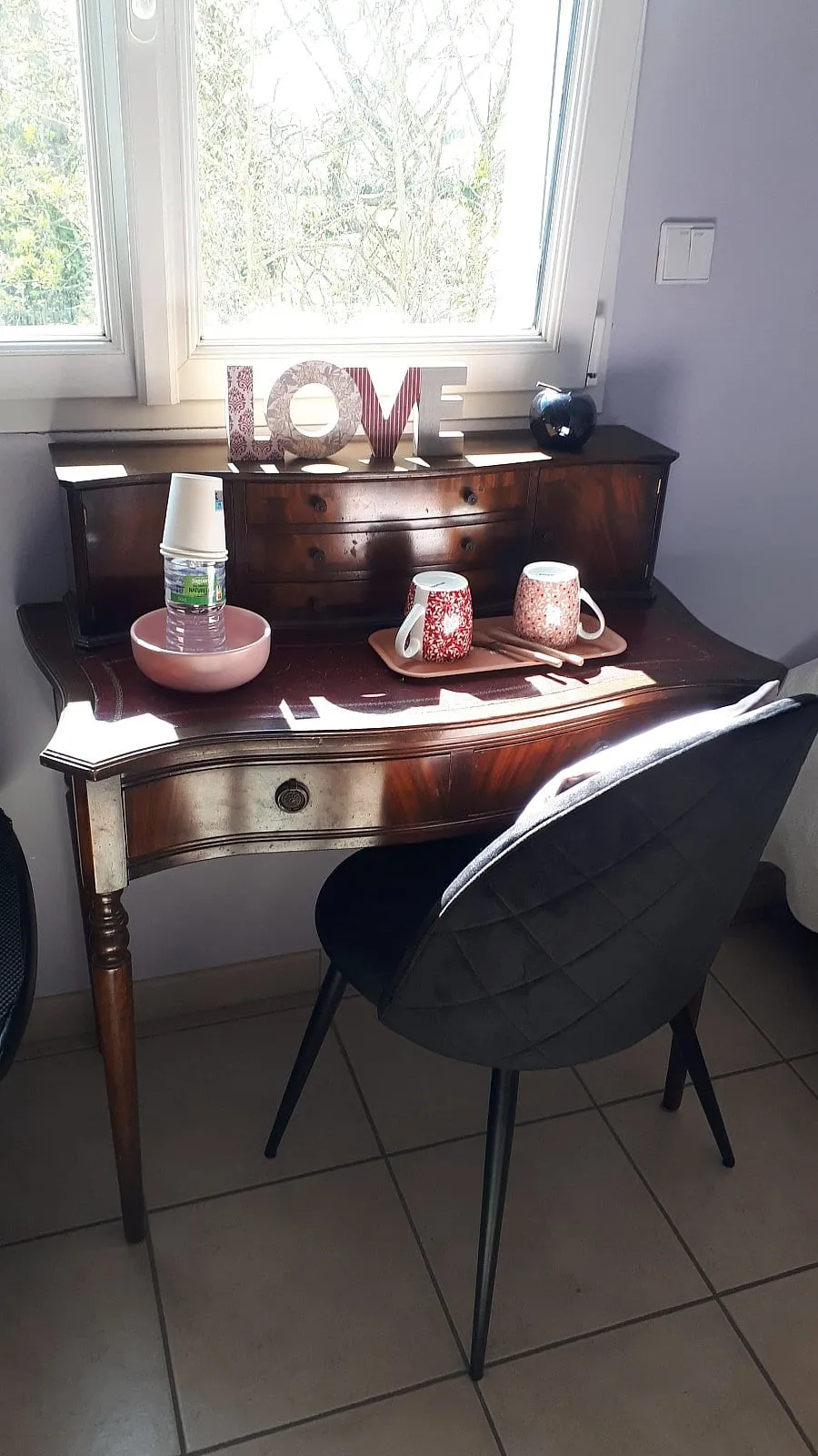 Chambre d’hôtes rose sous les toits à Plouescat, photo 15