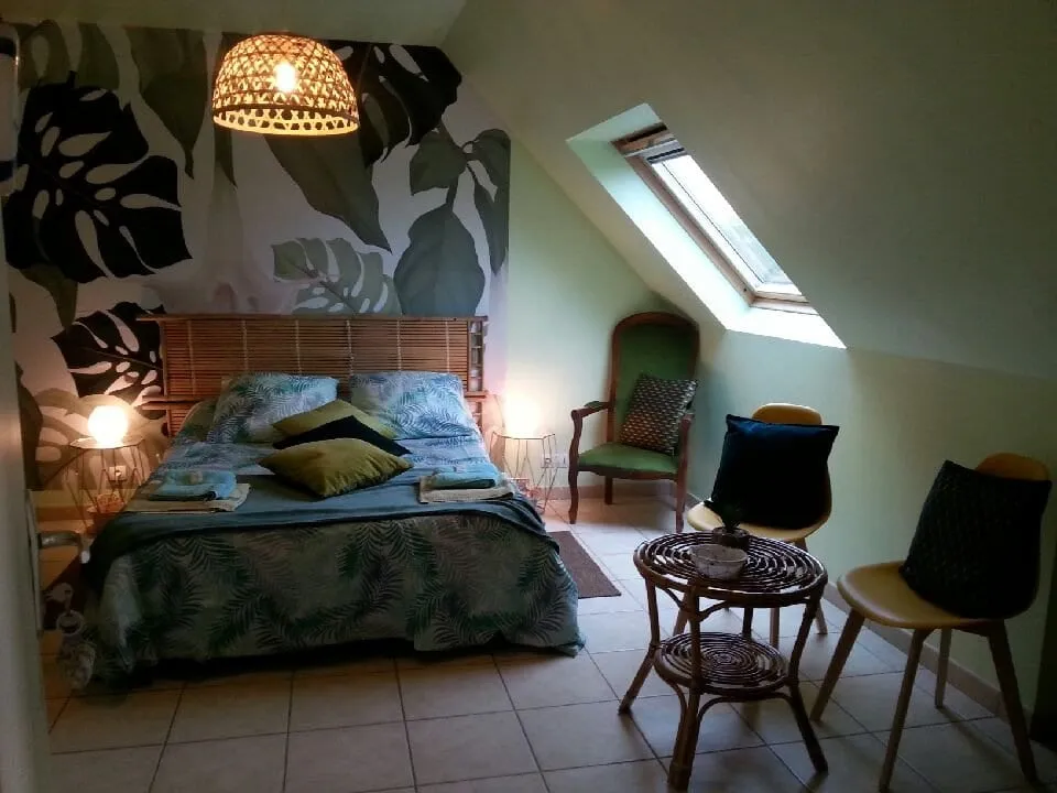 Chambre d’hôtes verte lumineuse à Plouescat, photo 5