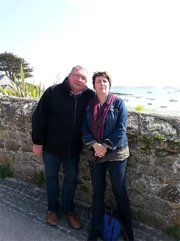 Christine et Fernand Le Jeune, vos hôtes à Plouescat